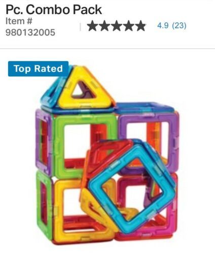 NEW Magformers Inspire 30pc Set 3D Brain Training Stimulating STEM Toy