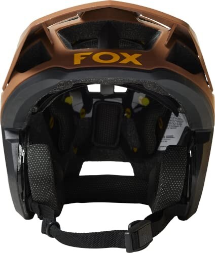 Fox Racing - Dropframe Pro Dvide MTB Helmet, Nutmeg Brown, Medium