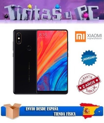 XIAOMI MI MIX 2S 64GB NERO. 6GB RAM. SNAPDRAGON 845 ROM UFFICIALE INGLESE/CINESE