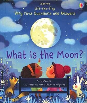 Lift-the-Flap Very First Questions and Answers What is the Moon? - GOOD