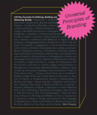 Universal Principles of Branding: 100 Key Concepts for Defining, Building - GOOD