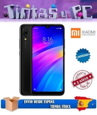 XIAOMI REDMI 7 16GB NEGRO. 2GB RAM. SNAPDRAGON 632. ¡VERSION GLOBAL EN ESPAÑOL!