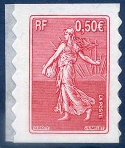 Timbre France AutoadhÃSif 2003 NÂ° 0036 Neuf**Â  Centenaire De La Semeuse De Roty