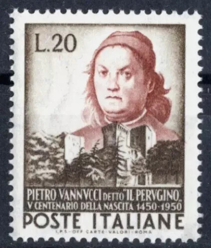 S51509 Italia 1951 Mnh** Perugino 1v