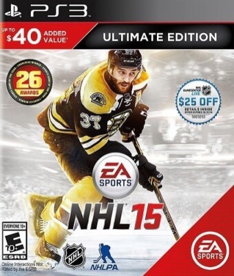 NHL 15 - Ultimate Edition - Playstation 3 Game