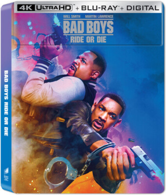 Bad Boys: Ride Or Die [New 4K UHD Blu-ray] Ltd Ed, With Blu-Ray, Steelbook, 4K