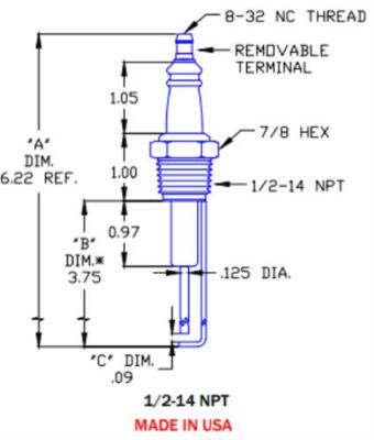 Gas Igniter Replacement for Auburn I-25-3 and Crown CA231