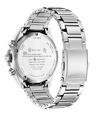 Pre-owned Citizen Bz1050-56l Connected Smart Watch Bluetooth Eco-drive Solar Men's Watch