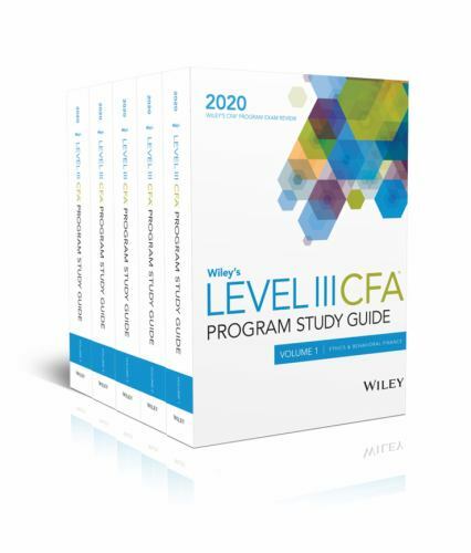Wiley's Level III CFA Program Study Guide 2020 : Complete Set by Wiley ...