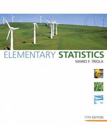 Elementary Statistics (11th Edition) - Hardcover By Triola, Mario F. - VERY GOOD