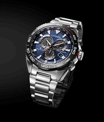 Pre-owned Citizen Promaster Land Cb5034-82l Eco-drive Solar Radio Men's Watch In Box
