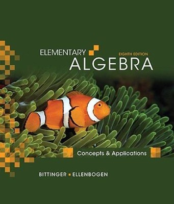 Elementary Algebra: Concepts and Applications (8th Edition) - ACCEPTABLE
