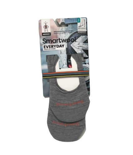No Show Internal Grippers 2 Pack Grey Small New