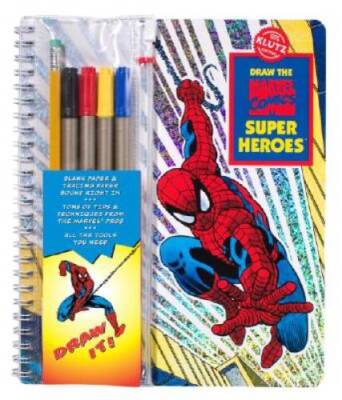 Draw the Marvel Comic Super Heroes: A Mighty Manual of Massively Amazing  - GOOD