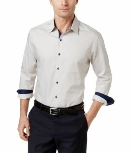 Chemise Homme Tasso Elba à Carreaux Bleu Aqua - Taille M 15-15 1/2 - Neuf Avec étiquettes