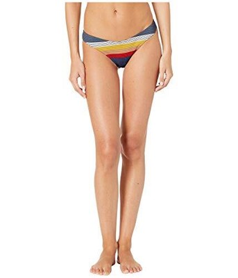 Купальный костюм Rip Curl Juniors Beach Street с высоким низом бикини, синий, XL