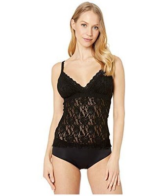 

Майка Hanky Panky Signature с кружевной подкладкой, черная, MD, Черный, 484451-001