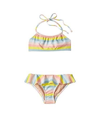 

Комплект бикини-бандо Toobydoo для девочек (для малышей/маленьких/больших детей), разноцветный, Multi, S30111