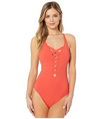 

Чехол Bleu Rod Beattie Basket Case Basket Weave Mio Цельный Coral Coast, Коралл