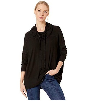 

Jack by BB Dakota Juniors Knit Your Day Job с воротником-хомутом, черный, маленький