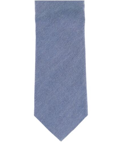 Cravate Homme Frederick Thomas - Bleu Marine Rayé Style Drapeau Ukrainien - Neuf Avec étiquettes