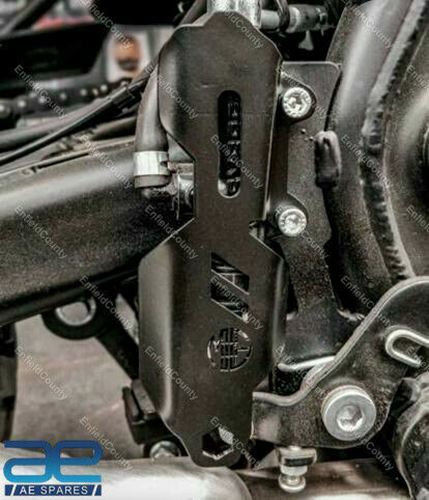Rear Master Cylinder Guard Steel Black Fits Royal Enfield Himalayan 411