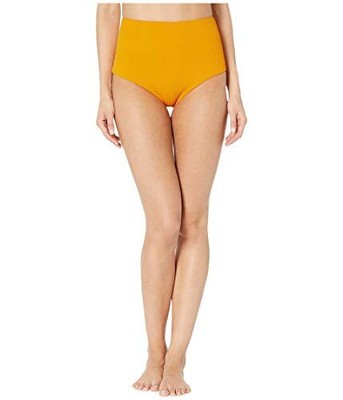 

Женские плавки бикини Eberjey Alta Mare Isla, Gold Fusion, большие, Золотой