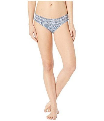 Купальники Tory Burch Costa Hipster Bottom Blue Keepsake LG (женщины 12–14 лет)