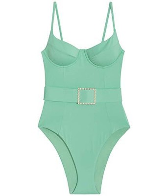 

Слитный купальник We Wear What Danielle Frosty Green XS