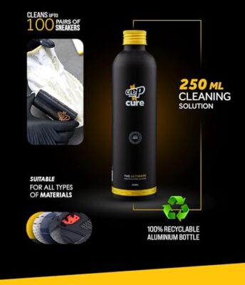 Crep Protect Cure Sneaker Cleaner - Ultimate Shoe Cleaning Solution for Leather,