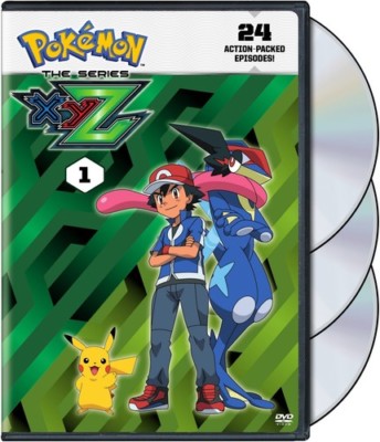 Pokemon the Series: XYZ Set 1 [New DVD] 2 Pack 782009244752