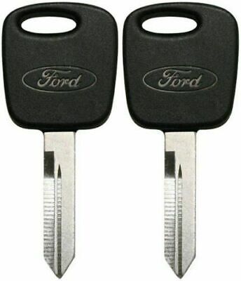 2 Transponder Chip Key Blank 4D60 For 2000 2001 2002 2003 2004 2005 Ford Focus