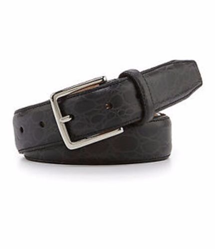 NWT Cole Haan Men's Reversible Stretch Web Belt in Black