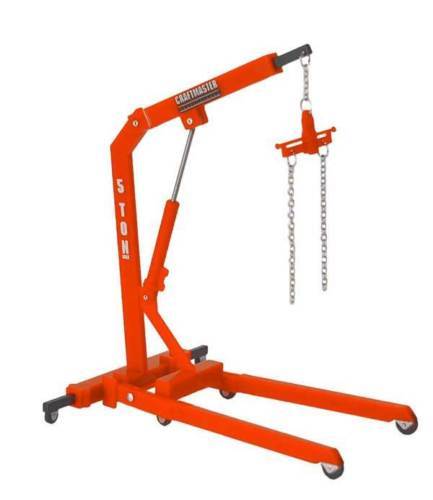 New! Hobby Gear: Craftmaster Engine Hoist 1/24 Scale for Diecast Toys (Red)