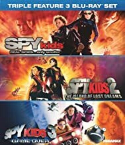 Spy Kids Triple Feature [New Blu-ray] 3 Pack, Amaray Case,
