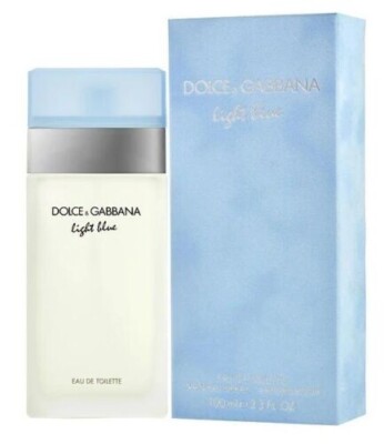 Dolce & Gabbana Light Blue 3.3 /3.4 oz Women s Eau de Toilette Spray NEW SEALED!
