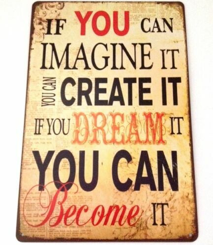 Targa In Metallo Vintage U.S.A Old School Da Parete - Foto 3