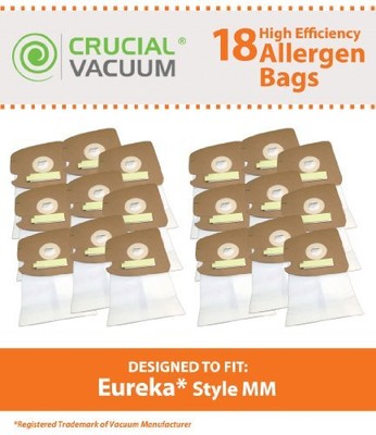 M Replacement Vacuum Bags “ Compatible With Eureka Part # 60295 60296 60297 “ Fi