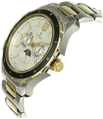 Pre-owned Titan Analog White Dial Men's Watch-nl1688km02