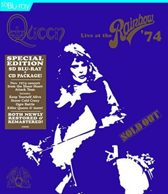 Queen - Queen: Live at the Rainbow '74 [New Blu-ray] With CD