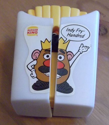 Plástico Burger King vehículos diecast y de juguete