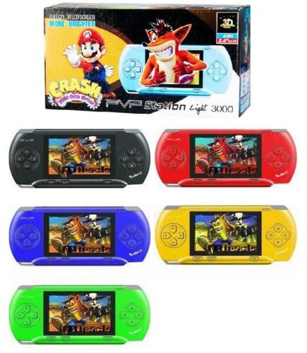 Console Portatile Pvp Station Display Lcd 2,7 9000 Giochi Videogioco Gioco cir