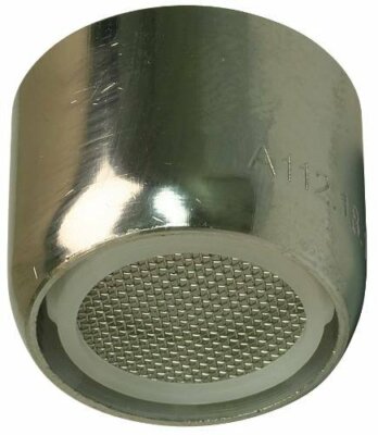 ProPlus Chrome Slot Less Female Aerator 3/4 in. 27 Threads 2.0 Gpm-144215