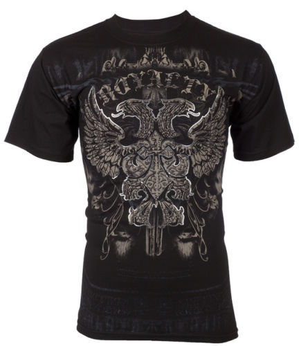 Xzavier Shirt Men 2XL Black Graphic Gothic Biker New House Built