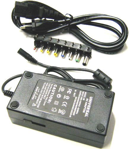 Alimentatore Caricabatterie Universale Notebook Laptop Pc Switching 96W hsb