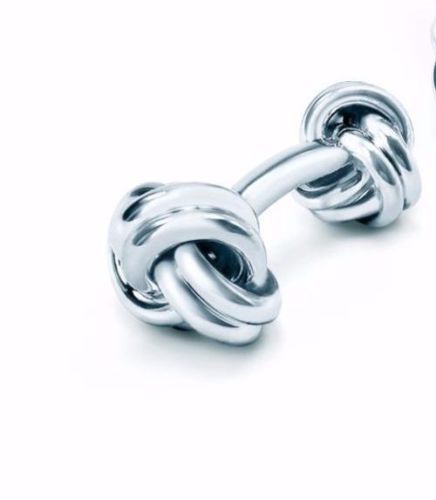 Sterling Silver Cufflinks without Stone for Men