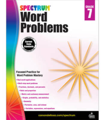 Word Problems, Grade 7 (Spectrum) - Paperback By Spectrum - GOOD