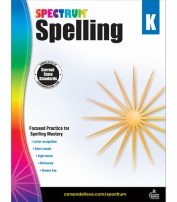 Spectrum Spelling, Grade K: Volume 27 by Spectrum: New