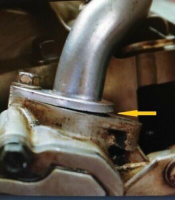 Front and Rear Oil Pan Alignment Tool and Suction Line Diverter For LS Engines