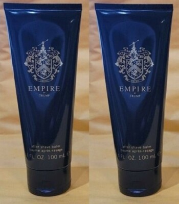 2 pcs EMPIRE by DONALD TRUMP 3.4 oz 100 ml After Shave Balm NEW